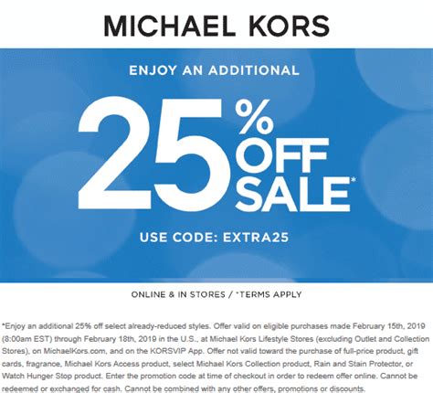 cupón descuento michael kors|Michael Kors discount code.